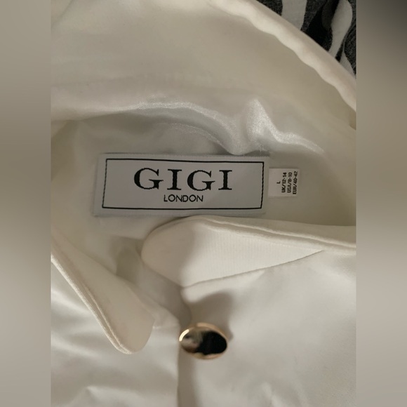 GIGI London Cream Blouse - Picture 4 of 4